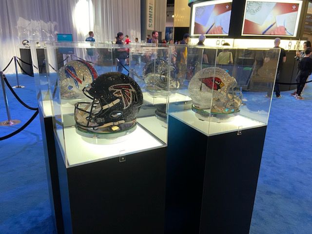 NFL Team Helmets